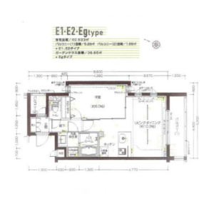 1LDK {building type} in Kitashinjuku - Shinjuku-ku Floorplan
