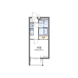 1K Mansion in Uenomachi - Hachioji-shi Floorplan