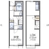 1LDK Apartment to Rent in Ashikaga-shi Floorplan