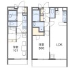 神户市滩区出租中的1K公寓大厦 房屋布局