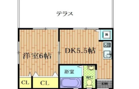 1DK Apartment in Nobi - Yokosuka-shi