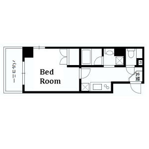 1K Mansion in Ryogoku - Sumida-ku Floorplan