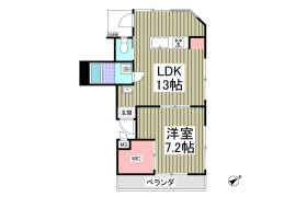 1LDK Mansion in Kamiikedai - Ota-ku