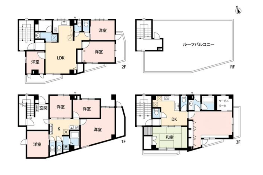 Whole Building Hotel/Ryokan to Buy in Taito-ku Floorplan