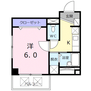 1K Mansion in Higashinippori - Arakawa-ku Floorplan
