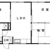 3LDK Apartment to Rent in Ota-ku Floorplan