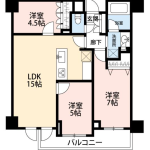 2SLDK Apartment