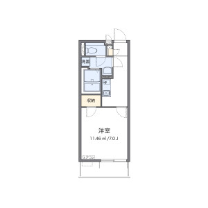 1K Mansion in Junocho - Saitama-shi Omiya-ku Floorplan