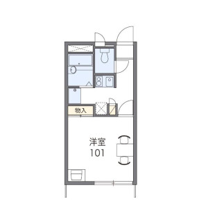 1K Apartment in Ninomiya - Funabashi-shi Floorplan