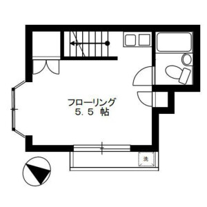 1R Apartment in Higashiikebukuro - Toshima-ku Floorplan