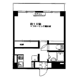 1K Mansion in Aobadai - Meguro-ku Floorplan