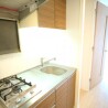 1K Apartment to Rent in Minato-ku Kitchen