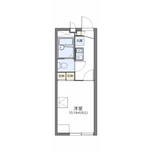 1K Apartment in Kamikoshima - Nagasaki-shi Floorplan