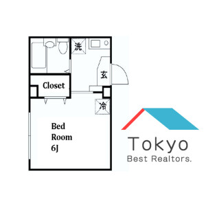 1R Mansion in Kamiochiai - Shinjuku-ku Floorplan