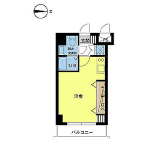 1R Mansion in Ryogoku - Sumida-ku Floorplan