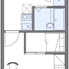 1K Apartment to Rent in Joyo-shi Floorplan