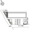 1LDK Apartment to Rent in Ishioka-shi Layout Drawing