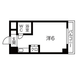1R Mansion in Nagata higashi - Higashiosaka-shi Floorplan