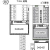 1K Apartment to Rent in Hamamatsu-shi Minami-ku Layout Drawing