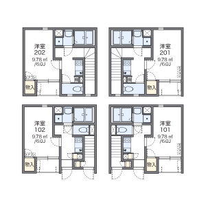 1K Apartment in Higashiasakusa - Taito-ku Floorplan