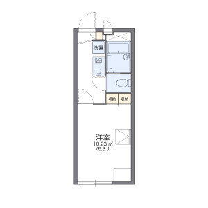 1K Apartment in Chigasemachi - Ome-shi Floorplan