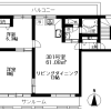 2LDK 아파트 to Rent in Minato-ku Floorplan