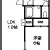 1LDKマンション - 横浜市神奈川区賃貸 間取り