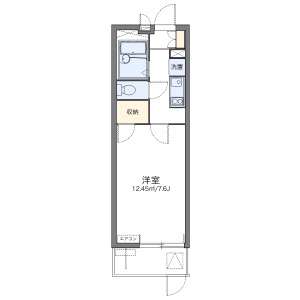 1K Mansion in Himurocho - Takatsuki-shi Floorplan