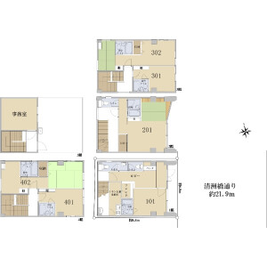 Whole Building {building type} in Kandaizumicho - Chiyoda-ku Floorplan