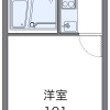1K Apartment to Rent in Uji-shi Floorplan