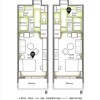 1K Serviced Apartment to Rent in Minato-ku Floorplan