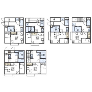 1K Apartment in Minamikugahara - Ota-ku Floorplan