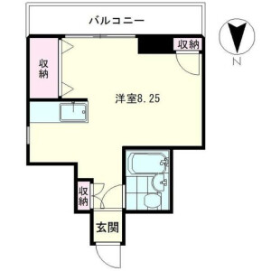 1R Mansion in Seta - Setagaya-ku Floorplan