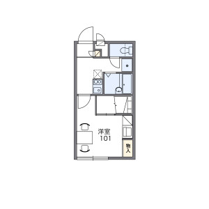 1K Apartment in Nishino noirocho - Kyoto-shi Yamashina-ku Floorplan