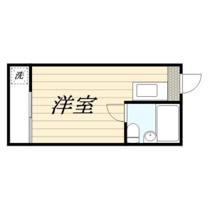 1R Mansion in Yayoicho - Nakano-ku Floorplan