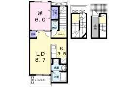 1LDK Apartment in Nishiarai - Adachi-ku