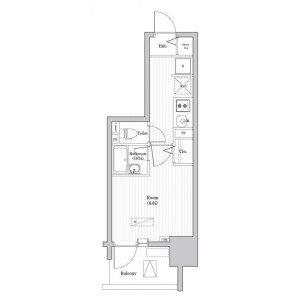 1K Mansion in Minamioi - Shinagawa-ku Floorplan