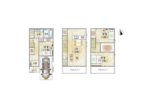 4LDK House to Buy in Neyagawa-shi Floorplan