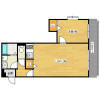 1LDK Apartment to Rent in Nagoya-shi Minami-ku Floorplan