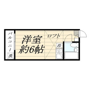 1R Mansion in Chuo - Ota-ku Floorplan