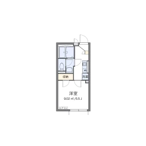 1K Mansion in Sakuradai - Nerima-ku Floorplan