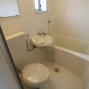 1K Apartment to Rent in Tsurugashima-shi Bathroom