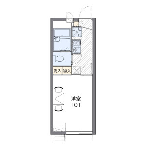 1K Apartment in Sugao - Kawasaki-shi Miyamae-ku Floorplan