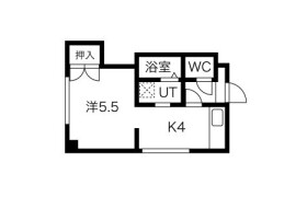 札幌市白石区南郷通（南）-1K公寓大厦