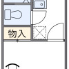 1K Apartment to Rent in Kyoto-shi Kamigyo-ku Floorplan