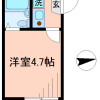 1K 아파트 to Rent in Arakawa-ku Floorplan