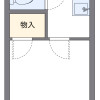 1K Apartment to Rent in Kyoto-shi Fushimi-ku Floorplan