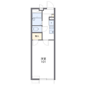 1K Mansion in Takeda tanakadencho - Kyoto-shi Fushimi-ku Floorplan