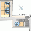1K 아파트 to Rent in Shinjuku-ku Layout Drawing