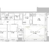 3LDK Apartment to Rent in Shinjuku-ku Floorplan